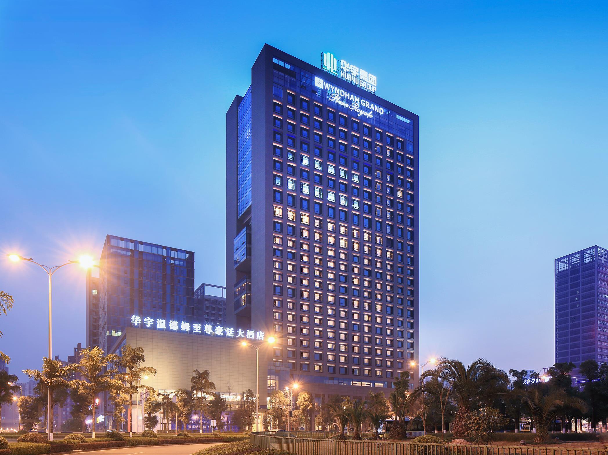 Hotel Wyndham Grand Plaza Royale Huayu Chongqing Exterior foto